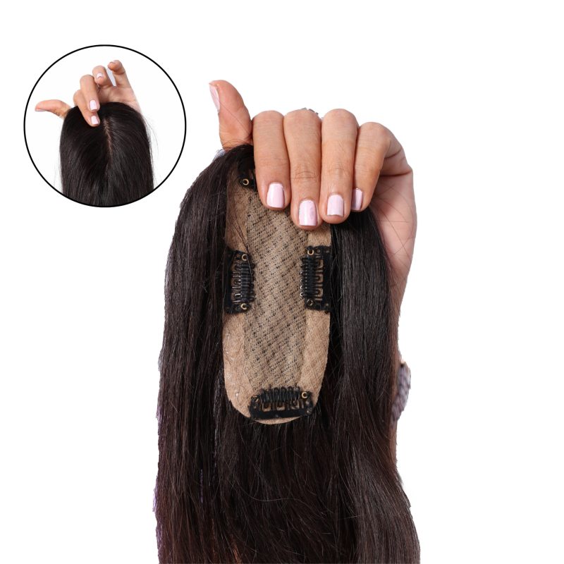 2 x 5 Silk Hair Topper | Ewa Hair